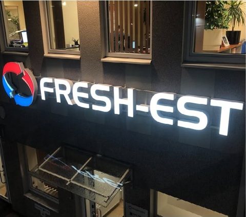 Fresh-Esti valgustatud ruumtähed