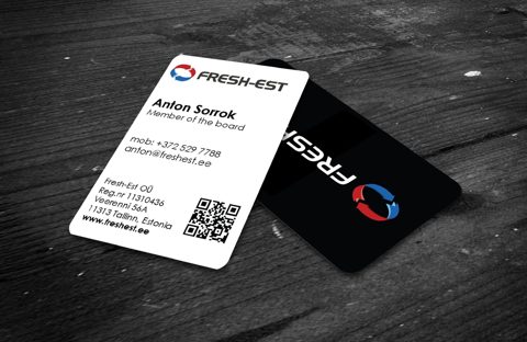 Fresh-Esti visiitkaardid
