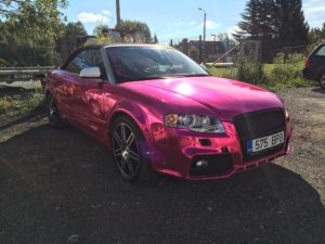 Roosaks kiletatud Audi